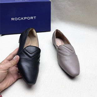鞋 撤柜舒适方头时装 乐步正品 W清仓 牛皮 合成单鞋 女新款 Rockport