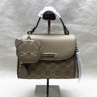 comely/康莉正品撤柜百搭时尚手提单肩斜挎女包新款潮牛皮小方包