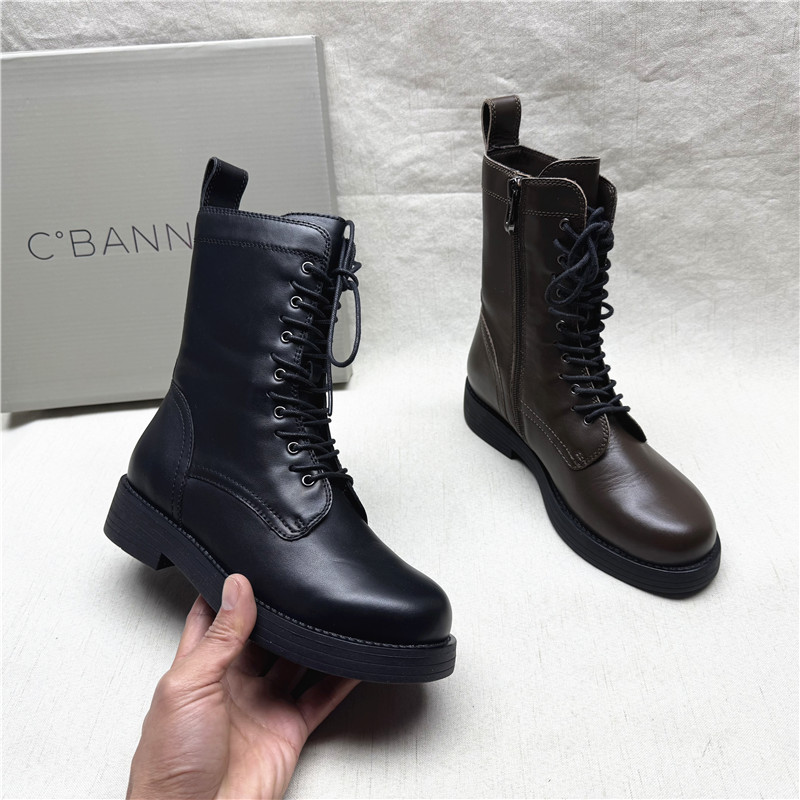 C.BANNER/千百度清仓保暖马丁靴