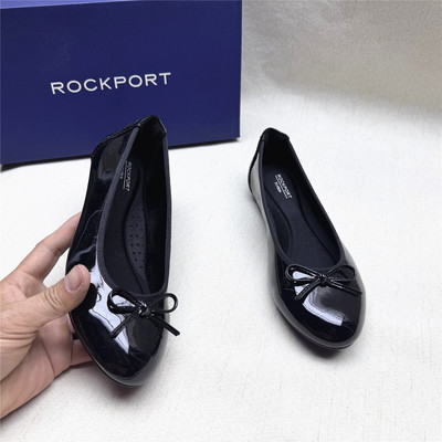 Rockport/乐步正品撤柜蝴蝶结圆头舒适时装鞋女新款偏小单鞋清仓M