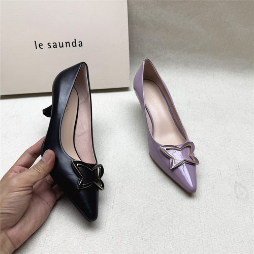 lesaunda/莱尔斯丹清仓真皮女鞋