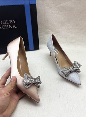 BadgleyMischka撤柜正品婚宴鞋