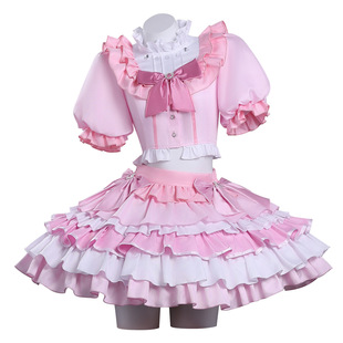 日漫新款魔法小圆cos服小圆magia打歌服cosplay动漫角色服