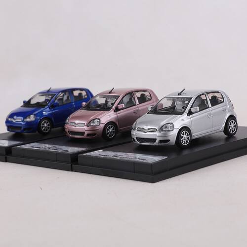 DCT 1:64丰田威姿Vitz P10 Q弹小车仿真合金汽车模型