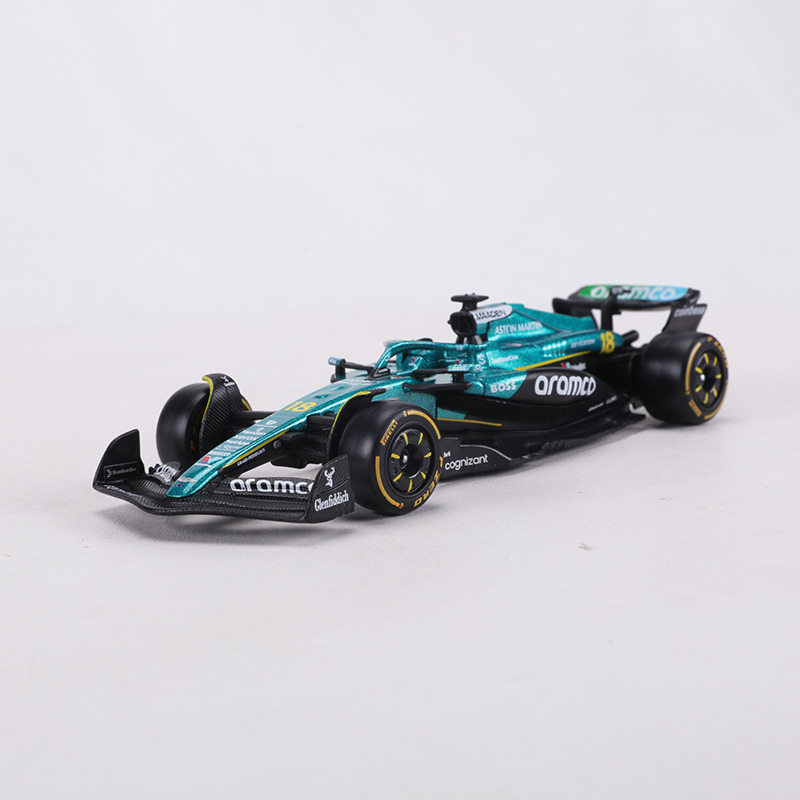 比美高1:43阿斯顿马丁AMR25 F1车模 阿隆索 2025 方程式赛车模型 - 实物图