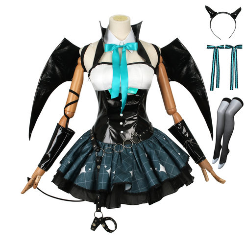 虚拟偶像COS未来cos服小恶魔 束身衣 浣熊拉斯卡尔cosplay女