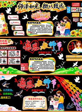 墙面尊师重道环创布置中小学校立体感谢材料谢谢感恩教师节文化墙