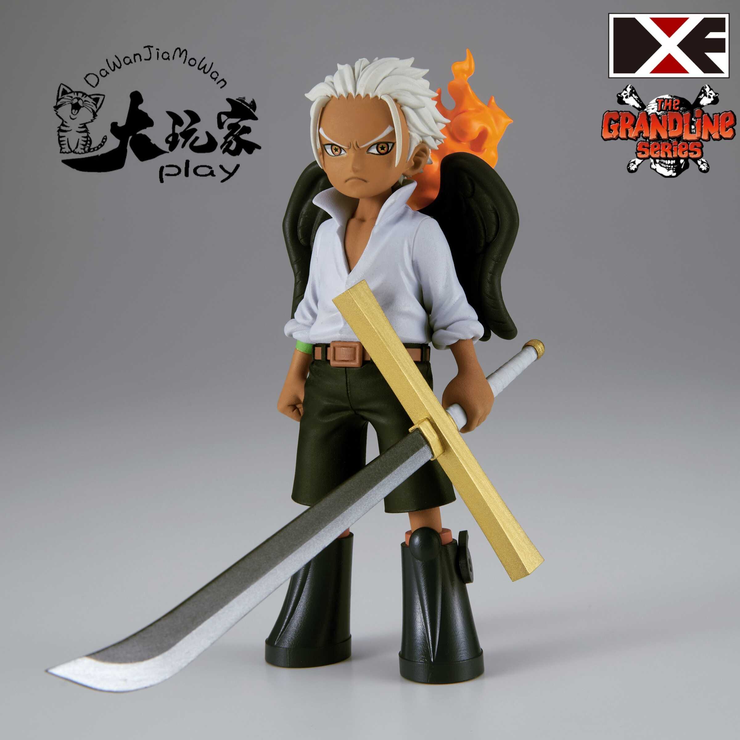 【大玩家模玩】万代 海贼王 dxf 蛋尖岛 炽天使 s 鹰 童年 小鹰眼