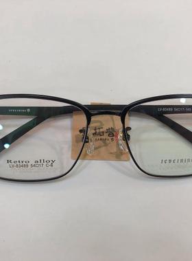哥拓普眼镜架 levelnine/合金板材复古潮流文艺眼镜框 LV-83489