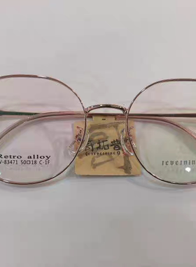 哥拓普眼镜架 levelnine/合金板材复古潮流文艺眼镜框 LV-83471