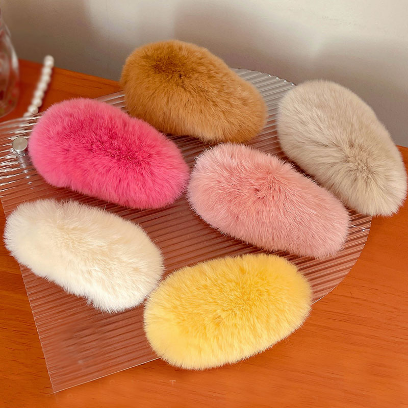 芒狗发卡发夹芒果芒果狗毛茸茸活小宠物儿童女童核萌粒大真耳朵