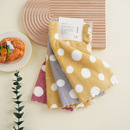 巾礼高品质珊瑚绒方巾吸水厨房擦手公司企业广告礼品小方巾4条装