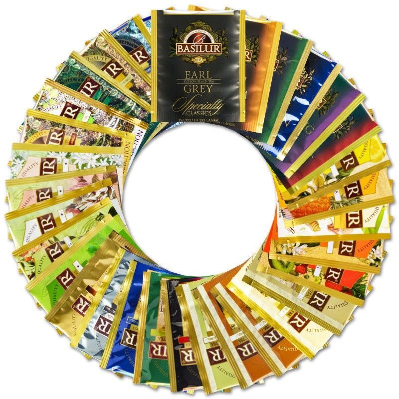 BASILUR宝锡兰红茶绿茶混合装