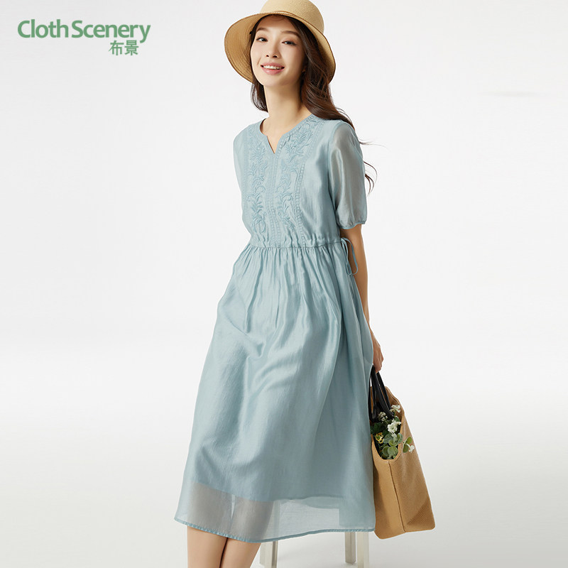布景女装夏季新品连衣裙0430连衣裙