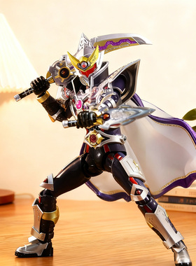 修罗铠甲机甲战士手办模型银色盔甲可动关节武器配件动漫周边收藏