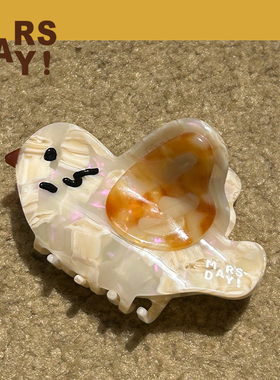 MARSDAY 小麻雀抓夹趣味发夹鲨鱼夹发饰原创设计