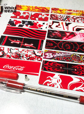 【Whirl转笔小店】RSVP MX红色红蓝材料包改笔新手材料转笔专用笔