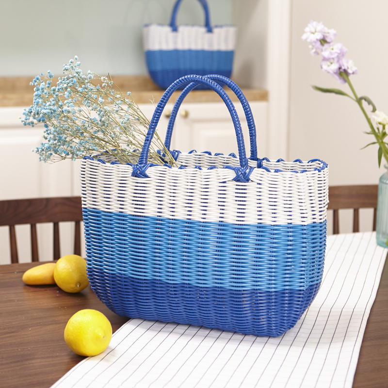 菜篮子手提篮编织篮水果篮大容量