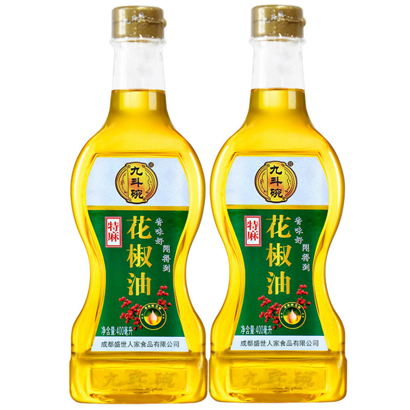 九斗碗特麻花椒油400ml四川花椒油/藤椒油
