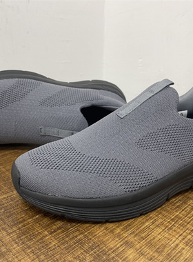 外贸原单 日单 spash轻便飞织一脚蹬 闪穿脱免提后跟设计休闲男鞋