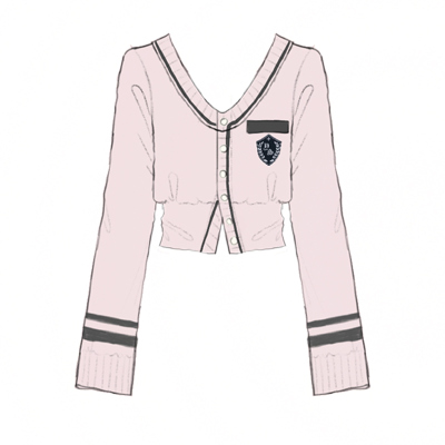 毛衣衬衫莎莎糖韩系新品