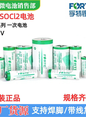 FORTE孚特ER14250 ER14335 ER14505 ER18505 ER26500 ER34615电池