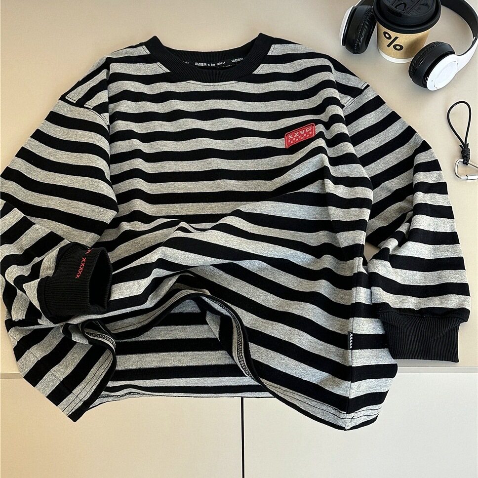 波拉童装2026春装春季童装儿童长袖T恤韩版洋气男童上衣女童打底