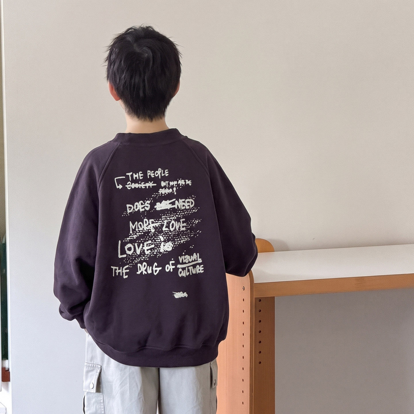 波拉童装男童连帽卫衣冬季大儿童装冬装加绒加厚一体绒上衣2026冬