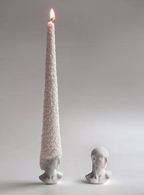 大卫秃头香氛蜡烛UDOLAND小众创意礼物送礼趣味好白商店顺丰包邮