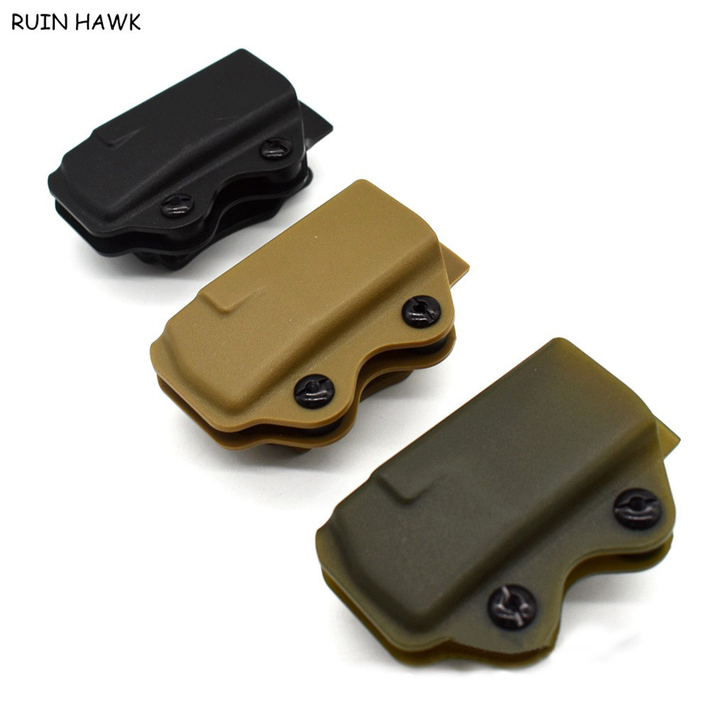 新款k版 glock17/19/23/31快拔通用型手枪弹夹盒 快拆单排弹夹套