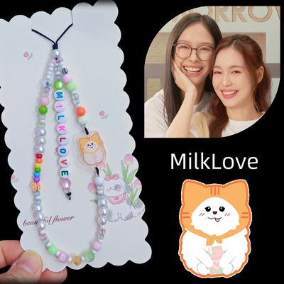 MilkLove奶爱 GMM娃娃亚克力手机链饭制他泰cp应援挂件