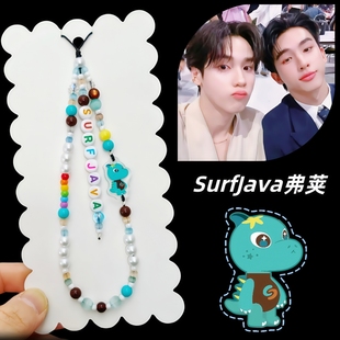 SurfJava弗荚gmm娃娃亚克力手机链饭制他泰cp应援挂件
