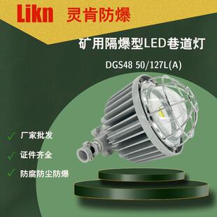 防爆照明灯DGS50节能 127L 煤矿井下用隔爆型LED巷道灯DGS48