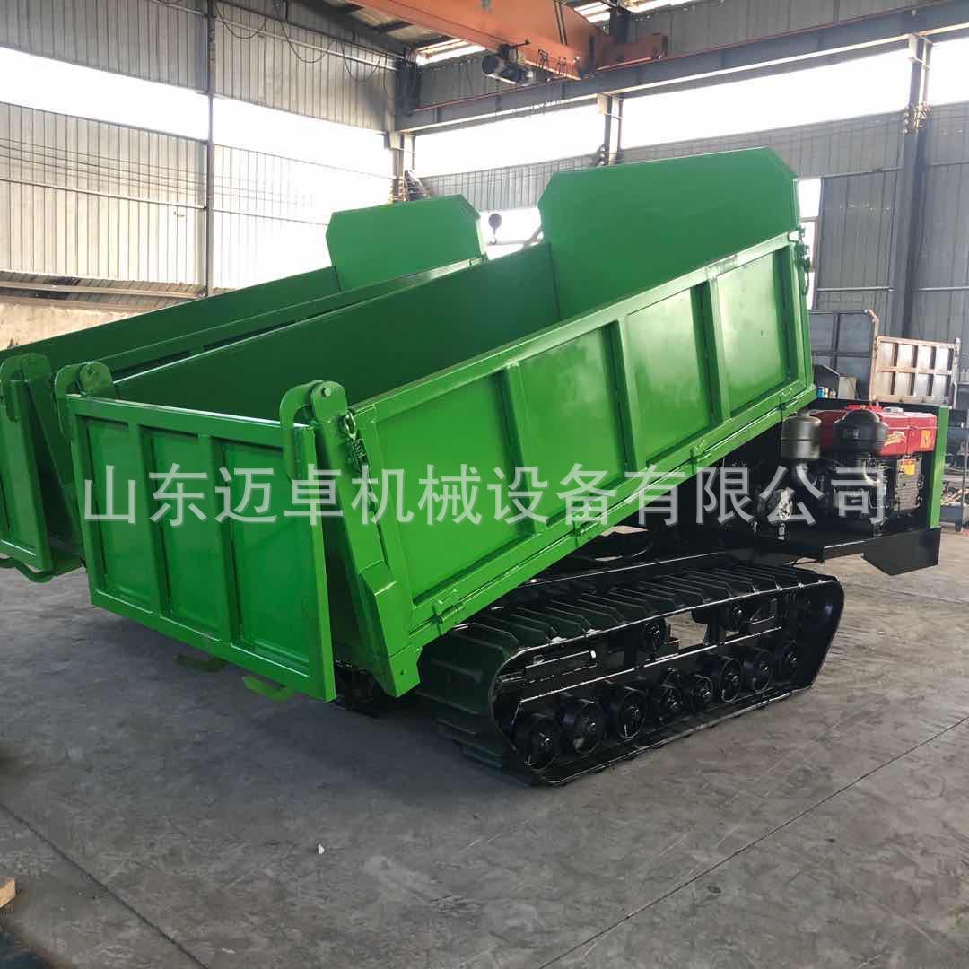 小型履带运输车迈卓驾驶式履带搬运车山地履带运输车爬山虎厂家