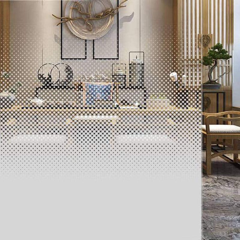 渐变膜圆点单向双向玻璃隔断雾化装饰膜办公室贴纸透光 不透明