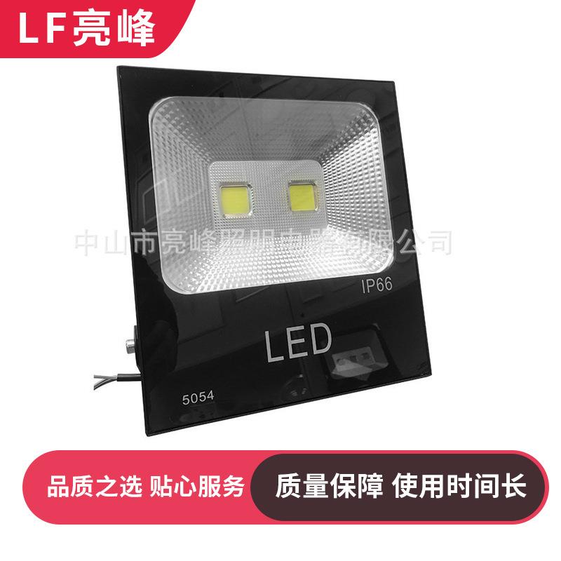 COB户外投光灯 跨境LED投光灯室外太阳能照明灯足瓦高亮泛光灯