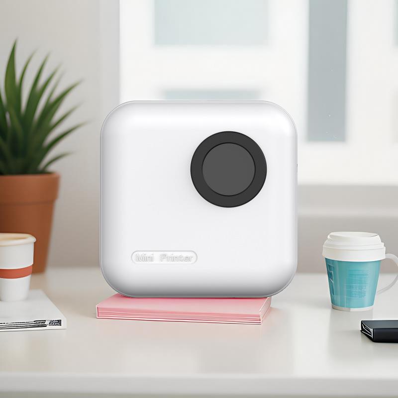 跨境小型迷你热敏标签打印机家用照片打印机学生错题打印机