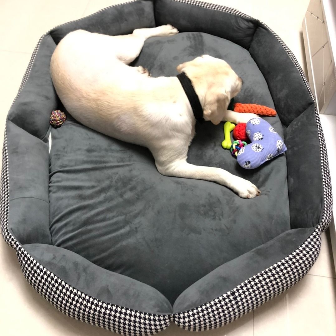 狗窝可拆洗大型犬金毛萨