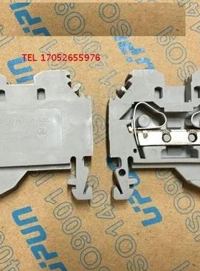 UJ3-6/2L UPUN,上海友邦电气正品 侧面进线弹簧接线端子排 041003