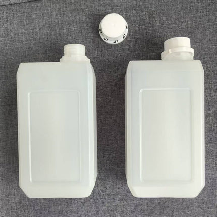 1升塑料侧口瓶无刻度1000毫升食品级扁瓶耐酸碱水油塑料瓶塑料壶