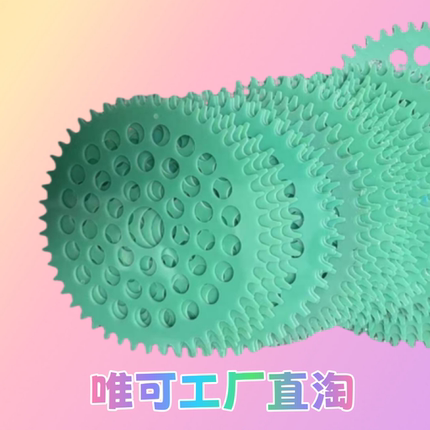 水绿色玻纤游星轮 环氧板游星轮 研磨加工 齿轮加工 定制非标牙轮