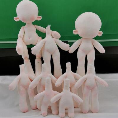 棉花娃娃改头换体鬼娃娃素体成品