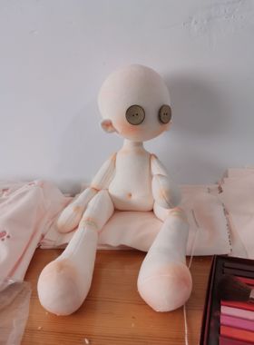 鬼妈妈玩偶成品4560cm纽扣珠子bjd-OC娃娃素特体成品3D开版第五人