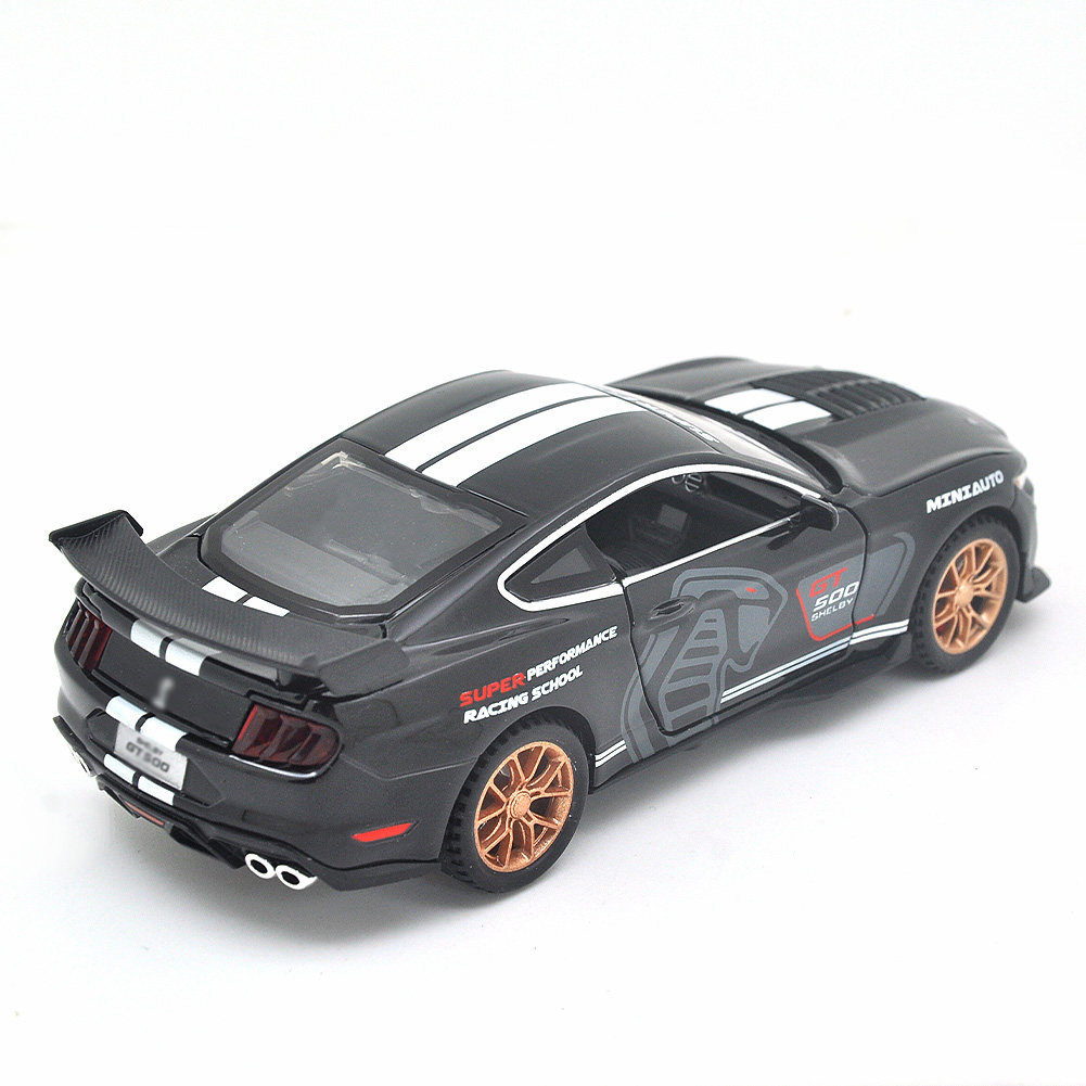 1:32适用于福特野马蝰蛇合金汽车模型仿真声光男孩玩具收藏摆件