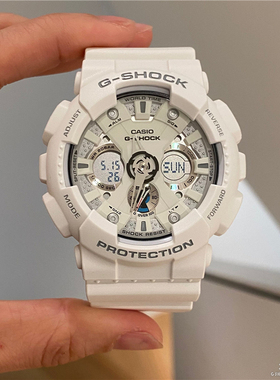 卡西欧G-SHOCK运动手表GA-120-1A GA-120A-7A白敬亭陆之昂同款