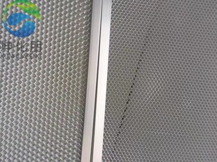 铝基蜂窝光触媒滤网二氧化钛蜂窝状滤网小孔空调空气净化过滤材料