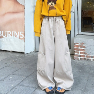 天然丝加棉女软牛仔显瘦自然腰松弛感长裤 裤 工装 2025新款