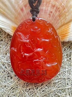 东海水晶女天然玛瑙羊色泽靓丽