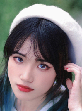 小头围贝雷帽女小头围帽子女小号小头帽子xs52cm头围小的贝雷帽