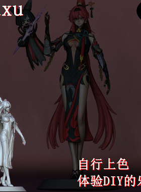 鸣潮吟霖GK手办生日礼物动漫模型14K高精度机箱摆件汽车摆件手办